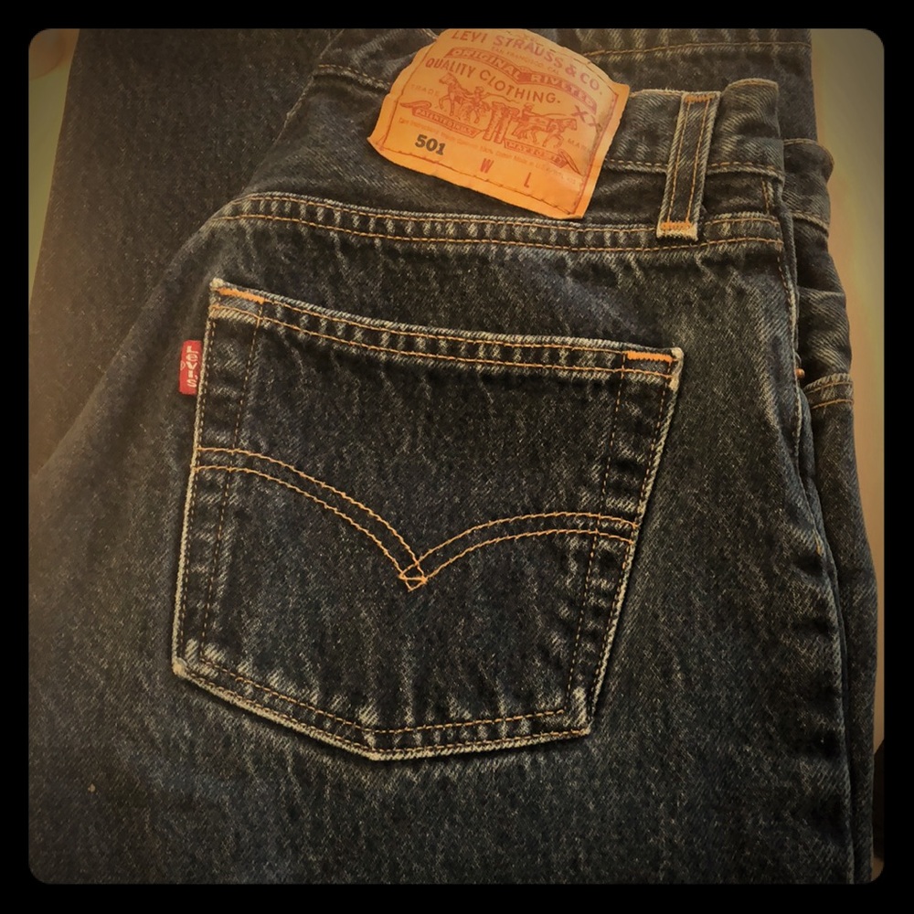 Vintage Women’s Levi 501s - 29W/34L